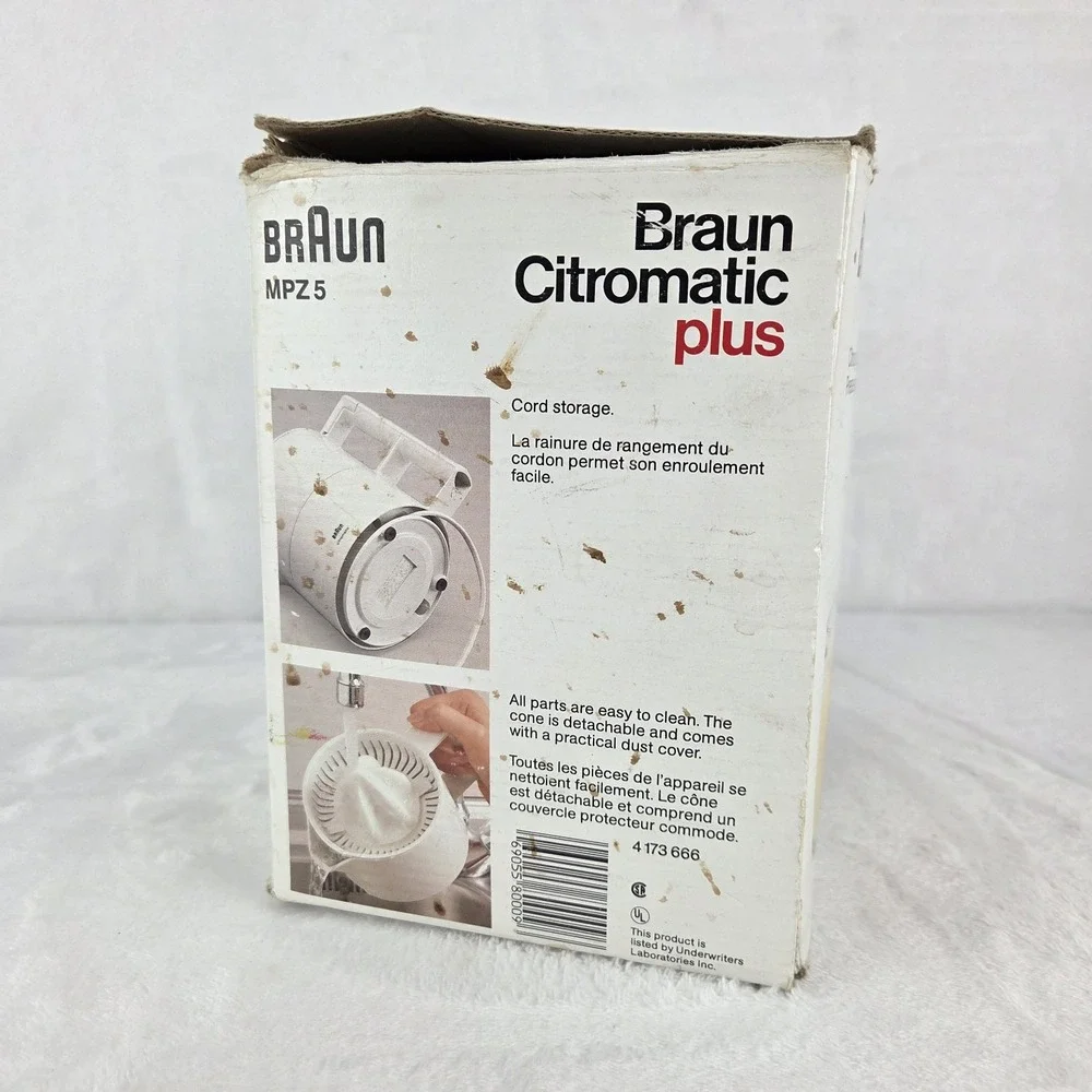 braun vintage citromatic
